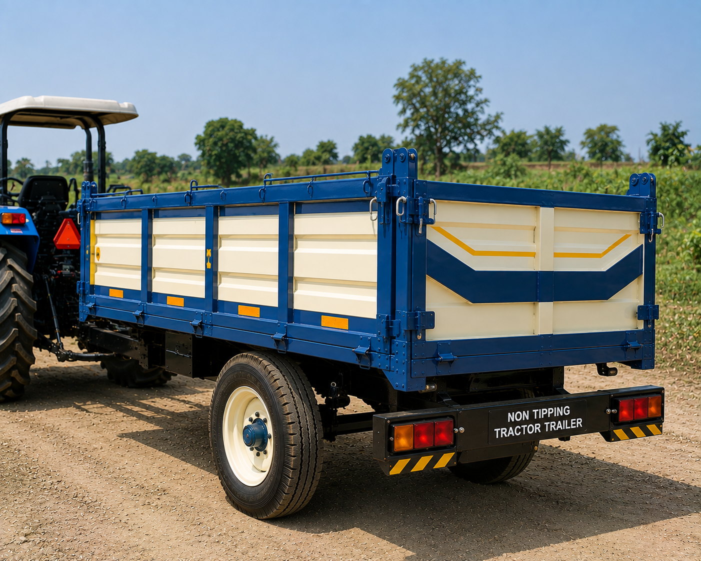 Non Tipping Tractor Trailers - Piyush Agro Industries