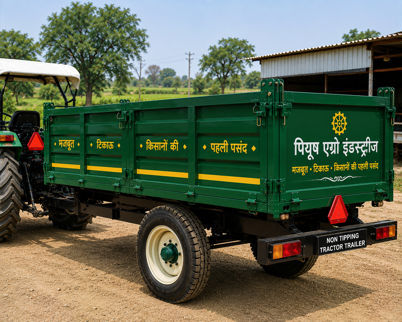 Tractor Tipping Trailer - Piyush Agro Industries